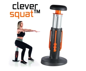 Clever Squat  Όργανο γυμναστικής Squat  3 επίπεδα εκγύμνασης  15 παραλλαγές ασκήσεων s