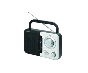 Φορητό ραδιόφωνο μπαταρίας και ρεύματος Μαύρο-Λευκό TR-412 Audioline