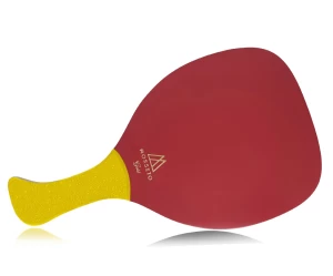 Ρακέτα Παραλίας MORSETO GOLD Μπορντό Χωρίς Τρύπες και Κίτρινη Λοξή Λαβή