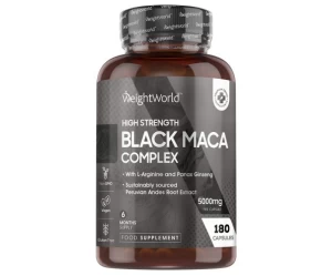 Συμπλήρωμα Black Maca Complex 5000mg Weightworld 180caps