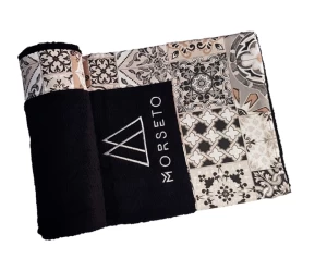 Πετσέτα Θαλάσσης MORSETO Luxury Black Porto 145 x 80cm