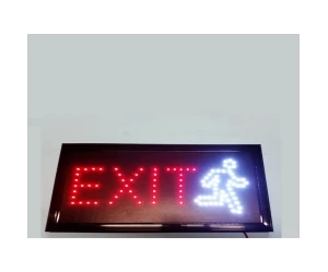 Φωτιζόμενη LED πινακίδα καταστημάτων - EXIT