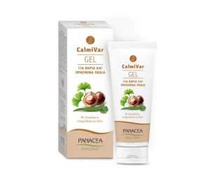 Gel Calmivar Για Πρησμένα Πόδια Panacea 100ml