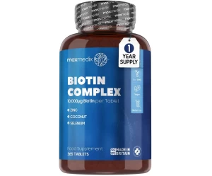MaxMedix Biotin Complex 10000mcg 365 tabs