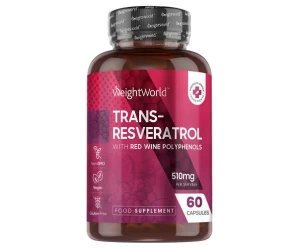 Trans-Resveratrol Αντιοξειδωτική- Αντιγηραντική Φόρμουλα WeightWorld 60caps
