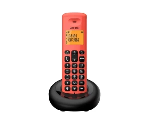  Ασύρματο τηλέφωνο με δυνατότητα αποκλεισμού κλήσεων E160 EWE κόκκινο