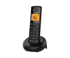  Ασύρματο τηλέφωνο με δυνατότητα αποκλεισμού κλήσεων E160 EWE μαύρο