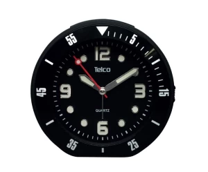 Αναλογικό ρολόι με rubber Μαύρο Telco 2809