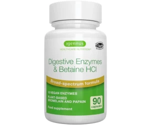 Digestive Enzymes & Betaine HCl 90 caps Igennus