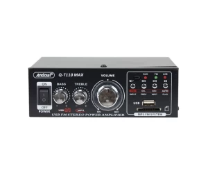 Μίνι ενισχυτής 2x15W με Bluetooth & λειτουργία USB/SD/FM 