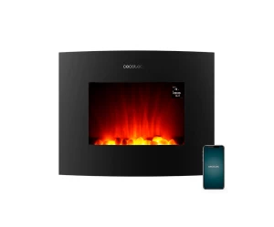 Ready Warm 2650 Curved Flames Connected CEC-05814 Ηλεκτρικό Τζάκι Επιτοίχιο 2000 W (52 x 6