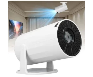 Προτζέκτορας mini 5G WIFI 4K Full HD - Περιστρεφόμενος 180° - Με προβολή έως 150 - Ενσωματ