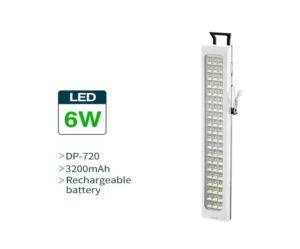 Φωτιστικό ασφαλείας με 60 LED 6 watt με αυτόματη ενεργοποίηση σε περίπτωση διακοπής ρεύματ