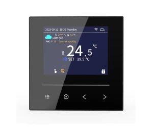  Hysen HYT002 WIFI Ψηφιακός Θερμοστάτης Smart για Αέριο/Πετρέλαιο (Έγχρωμη Led Οθόνη Αφής/