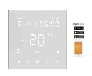  Έξυπνος Θερμοστάτης καλοριφέρ Smart WiFi & Internet control Hysen HY607-WiFi