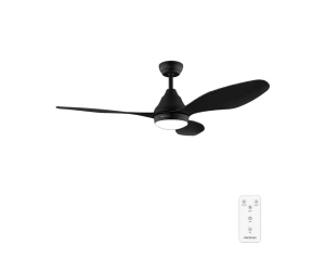 ENERGYSILENCE AERO 5200 BLACK 08490 Ανεμιστήρας Οροφής 2σε1 40 W