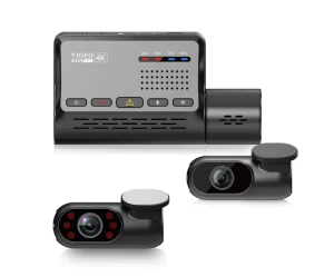  Viofo A139 PRO 3CH Τριπλή Κάμερα Αυτοκινήτου 4K HDR με GPS και 5GHZ WI-FI