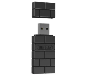  8BitDo Wireless USB Adapter 2 83DC (Windows/macOS/PS5/Switch/Android TV/Rapsberry/XBOX On