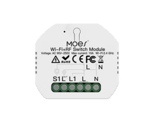  MOES WRM-104B-MS Έξυπνος Διακόπτης Φωτός WiFi/RF433 2Gang