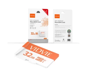  VIDVIE SD2502 Micro SDHC 32GB Class U3 Κάρτα Μνήμης mSD 100R/50W
