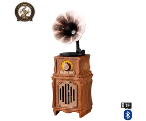  Old Street Audio AS31 Retro Ηχείο με Bluetooth Ξύλινο (7W/Μπαταρία 1800mAh/Bluetooth 5.4/