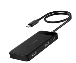  Lemorele TC122 USB-C Hub 6 σε 1 Docking Station με Dual HDMI 4K, 3x USB, PD 100W – Dual M