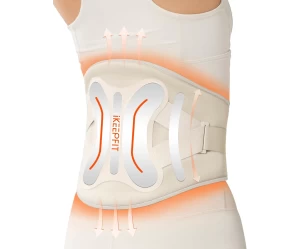  iKeepFit Maxwarm 4.0 Ζώνη Μέσης με Θερμότητα & Μασάζ για Πόνους Οσφύος (8000mAh/Υποστήριξ