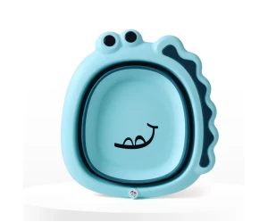  Giggles & Co. Πτυσσόμενο Κύπελλο Ξεβγάλματος Μωρού (Collapsible) – Για Μπάνιο & Ταξίδι (Μ