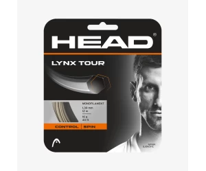 LYNX TOUR 12m  ΧΟΡΔΗ TENNIS HEAD Διάμετρος: 1,25mm Black