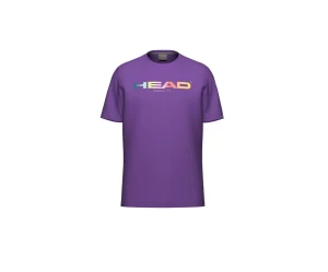 RAINBOW T-SHIRT MEN 811435 TENNIS HEAD Purple