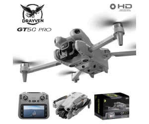  Drone μεγάλης εμβέλειας με GPS, Remote Control Screen 4.5 & Brushless Motor (Αποφυγή Εμπο