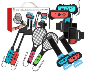  JYS NS215 Sports Bundle για Nintendo Switch 10 σε 1 (Armband/Τέννις/Γκολφ/Handle Grip/Leg