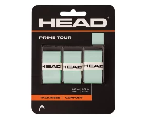 PRIME TOUR REGULAR 3X CS CELESTE OVERGRIP TENNIS HEAD