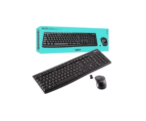 Logitech MK270 - Ασύρματο Σετ Πληκτρολόγιο & Ποντίκι USB - Αγγλικό US - Μαύρο