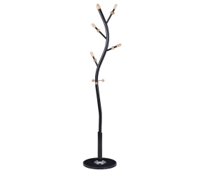 VenCore Arbor Black 5520-10001 - Καλόγερος Ρούχων Μεταλλικός Μαύρος 37 x 37 x 171cm