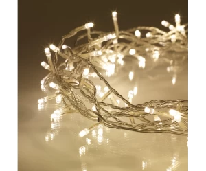 VenCore 7042-10002 - Fairy Lights 20m 200 LED 2200K - Χριστουγεννιάτικη Γιρλάντα με Διάφαν