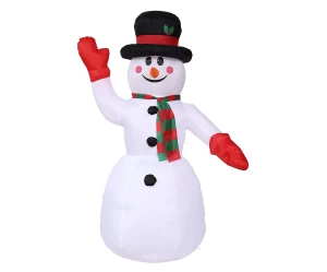 VenCore 8979-10003 - Snowman 2.4m - Χριστουγεννιάτικη Φιγούρα Φουσκωτή Χιονάνθρωπος Εξωτερ