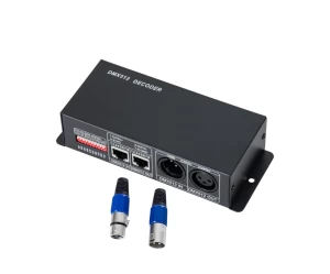VenCore 6613-10010 - RGB 3CH DMX 512 Controller 12-24V 288-576W - DMX 512 Controller RGB 3
