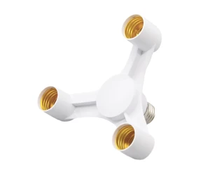 VenCore 6373-10014 - 3xE27 Bulb Adaptor 3x60W Max - Αντάπτορας - Μετατροπέας από 1xE27 σε 