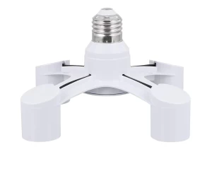 VenCore 6373-10015 - 4xE27 Bulb Adaptor 4x60W Max - Αντάπτορας - Μετατροπέας από 1xE27 σε 