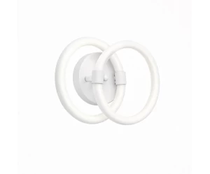 VenCore Vireon White 6093-20058 - Μοντέρνο Επιτοίχιο Φωτιστικό Απλίκα LED 12W Λευκό Αλουμί