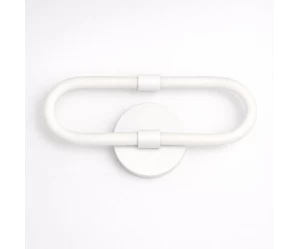VenCore Circa White 6093-20066 - Μοντέρνο Επιτοίχιο Φωτιστικό Απλίκα LED 12W Λευκό Αλουμίν