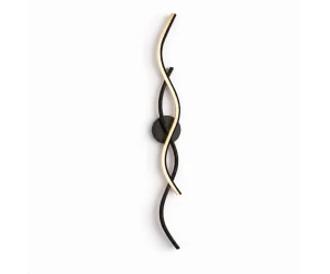 VenCore Serelis Black 6093-20142 - Μοντέρνο Επιτοίχιο Φωτιστικό Απλίκα LED 80CM 14W Μαύρο 