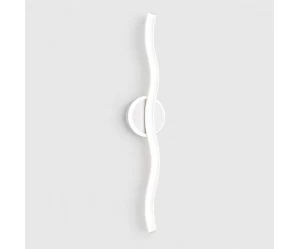 VenCore Velaris White 6093-20151 - Μοντέρνο Επιτοίχιο Φωτιστικό Απλίκα LED 40CM 10W Λευκό 