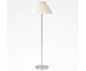 VenCore Velune Silver 6091-20013 - Μοντέρνο Επιδαπέδιο Φωτιστικό Μονόφωτο Ασημί Αλουμίνιο 