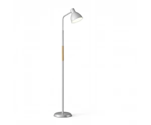 VenCore Orin Silver 6091-20017 - Μοντέρνο Επιδαπέδιο Φωτιστικό Μονόφωτο Ασημί Αλουμίνιο κα