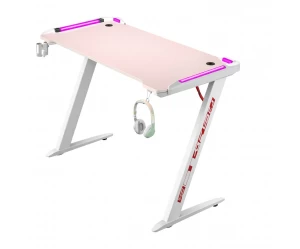 VenCore 2730-10011 - Gaming Desk 140x60x74cm Pink - Μοντέρνο Γραφείο Gaming VenCore Μοριοσ