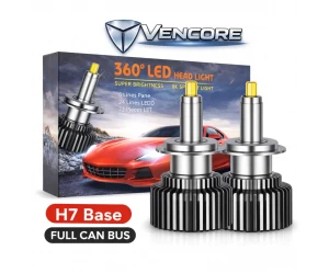 VenCore 3126-10203 - H7 - Ζεύγος Λαμπτήρων LED για Βάση H7 Κυρίως Φωτισμού Αυτοκινήτου η Μ