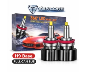 VenCore 3126-10205 - H9 - Ζεύγος Λαμπτήρων LED για Βάση H9 Κυρίως Φωτισμού Αυτοκινήτου η Μ