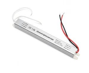 VenCore 6614-50003 - Aluminium Ultra Slim Power Supply 18W 12V 1.5A - Τροφοδοτικό Αλουμινί